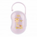 Porta Chupete Doble Rosa Chicco 0m+