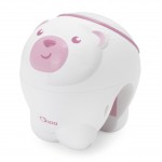 Proiettore da Lettino e Comodino Chicco Orso Polare Rosa