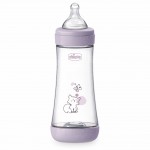 Biber&oacute;n Antic&oacute;licos Chicco Perfect 5 Flujo R&aacute;pido 300 ml Rosa
