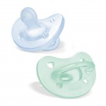 Gommotto Chicco PhysioForma Soft Silicone 2-6m Azzurro 2Pz
