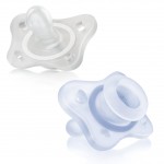 Gommotto Chicco PhysioForma Mini Soft Silicone 0-2m Azzurro 2Pz