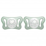 Succhietto Chicco Physio Forma Micrò Glow Silicone 0-2 m