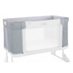 Rivestimento Tessile per Culla Chicco Next2Me Forever Cool Grey