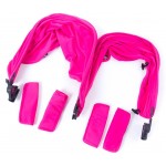 Rivestimento Baby Monsters Pack Easy Twin Fucsia