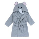 Accappatoio Chicco in Spugna 24m+ Elefante Grigio
