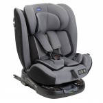 Seggiolino Auto Chicco Unico Evo Isofix i-Size Girevole 360 e Reclinabile Grey Black (40-150 cm)