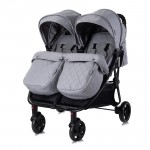 Silla de Paseo Gemelar Lorelli DUO black con bolso