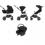 Trio Anex IQ 3 in 1 Smoky con Silla de Coche Cosmo