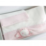 Set Lenzuola per Lettino Nanan Bombo Rosa 3pz