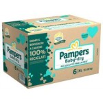 Pa&ntilde;ales Pampers Baby Dry Talla 6 15-30kg Maxi 68 unidades