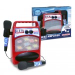 Amplificatore Wireless Bontempi con 2 Microfoni