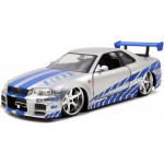 Macchinina Jada Toys Fast & Furious Brian's Nissan Skyline GT-R