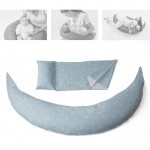 Cuscino Gravidanza e Allattamento Nuvita DreamWizard Grey Star