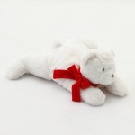 Peluche Nanan Batuffolo Sciarpa Rossa 30 cm