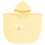 Poncho Accappatoio Chicco Giallo Ape 12m+