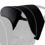 Cappotta per Seduta Posteriore Passeggino Gemellare Graco Stadium Duo Black Grey