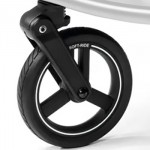 Ruota Anteriore Destra Peg Perego per Veloce TC Nero