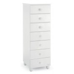 Cassettiera Azzurra Design Settimino Noa Bianco
