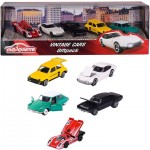 Set Macchinine Majorette by Simba Vintage Cars 5 pz