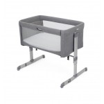 Culla Co-Sleeping Joie Roomie Gray Flannel