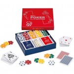 Carte da Gioco Dal Negro Set Poker Games 125 Fiches con Valore