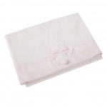 Set Lenzuola Nanan per Lettino 3pz Fiocco Rosa