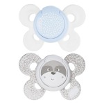 Chicco Physio Comfort Chupete Silicona 2pcs Blanco Beige 0-6m