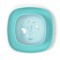 Set Ciotola e Piatto Piano Chicco Azzurro 12m+