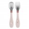 Set Posate Chicco Metal Cutlery in Acciaio 18M+ Rosa