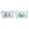 Succhietto Chicco Physio Forma Light Silicone 2 pz Azzurro 2-6 m