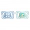 Succhietto Chicco Physio Forma Light Silicone 2 pz Azzurro 6-16 m