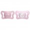 Succhietto Chicco Physio Forma Micrò Rosa Silicone 2 pz 0-2 m