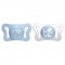 Succhietto Chicco Physio Forma Micrò Blu Silicone 2 pz 0-2 m