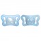 Succhietto Chicco Physio Forma Micrò Blu Silicone 2 pz 0-2 m