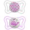 Succhietto Chicco Physio Forma Light Glow Silicone Balena Rosa 2-6 m
