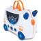 Valigia Cavalcabile Trunki Skye Fluo Bianca
