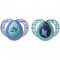 Succhietto Tommee Tippee 2 Pz Night Time 6-18m Blu Verde
