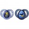 Succhietto Tommee Tippee 2 Pz Night Time 6-18m Blu