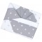 Set Lenzuola Andy & Helen per Lettino Fantasia F1 3 pz Grigio