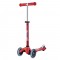 Monopattino Micro Mini Deluxe Led Rosso