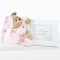 Portafoto Legno Nanan Puccio Bianco Rosa 18 x 13 cm