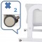 Kit Ruote Posteriori Chicco Next Me Magic Sand