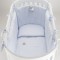 Completo Piumone Ovale Nanan 4pz Puccio Azzurro