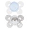 Chicco Physio Comfort Chupete Silicona 2pcs Blanco Beige 0-6m