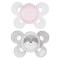 Succhietto Chicco Physio Comfort Silicone 2pz Bianco Beige 0-6m 
