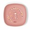 Set Ciotola e Piatto Piano Chicco Rosa 12m+