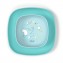 Set Ciotola e Piatto Piano Chicco Azzurro 12m+