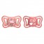 Succhietto Chicco Physio Forma Light Silicone 2 pz Rosa 6-16 m