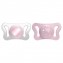 Succhietto Chicco Physio Forma Micrò Rosa Silicone 2 pz 0-2 m