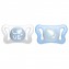 Succhietto Chicco Physio Forma Micrò Blu Silicone 2 pz 0-2 m